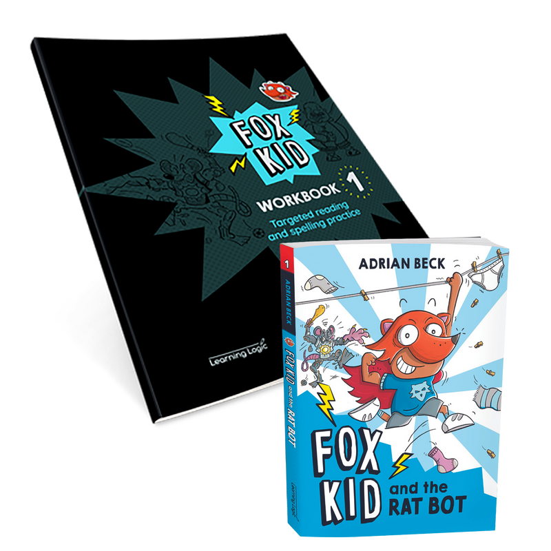 Fox Kid and the Rat Bot Pack