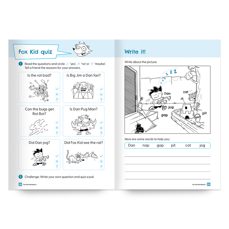 Fox Kid Small Group Workbook Pack Stages 1-6