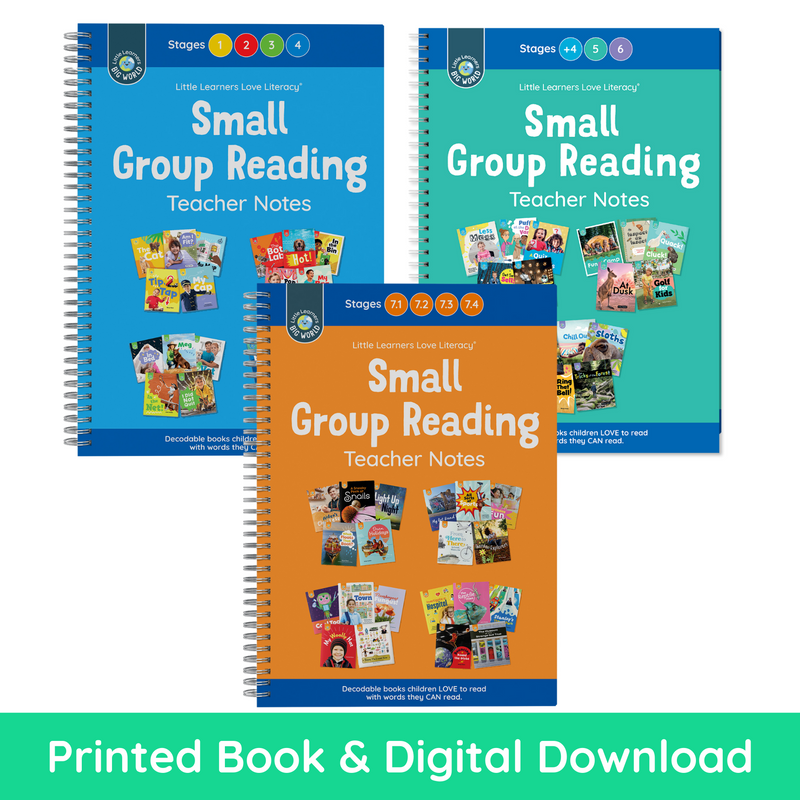 Big World Nonfiction Small Group Reading Teacher Notes Pack (PRINT & DIGITAL)