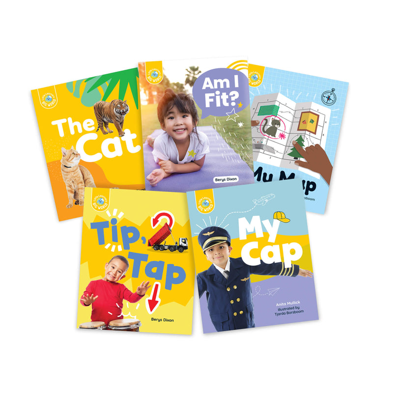 Little Learners, Big World Nonfiction Small Group Book Pack Stages 1-6