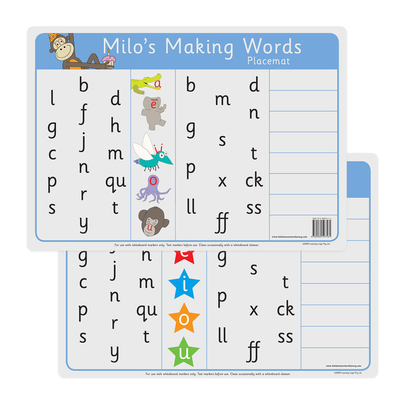 Milo’s Letters and Sounds Starter Kit