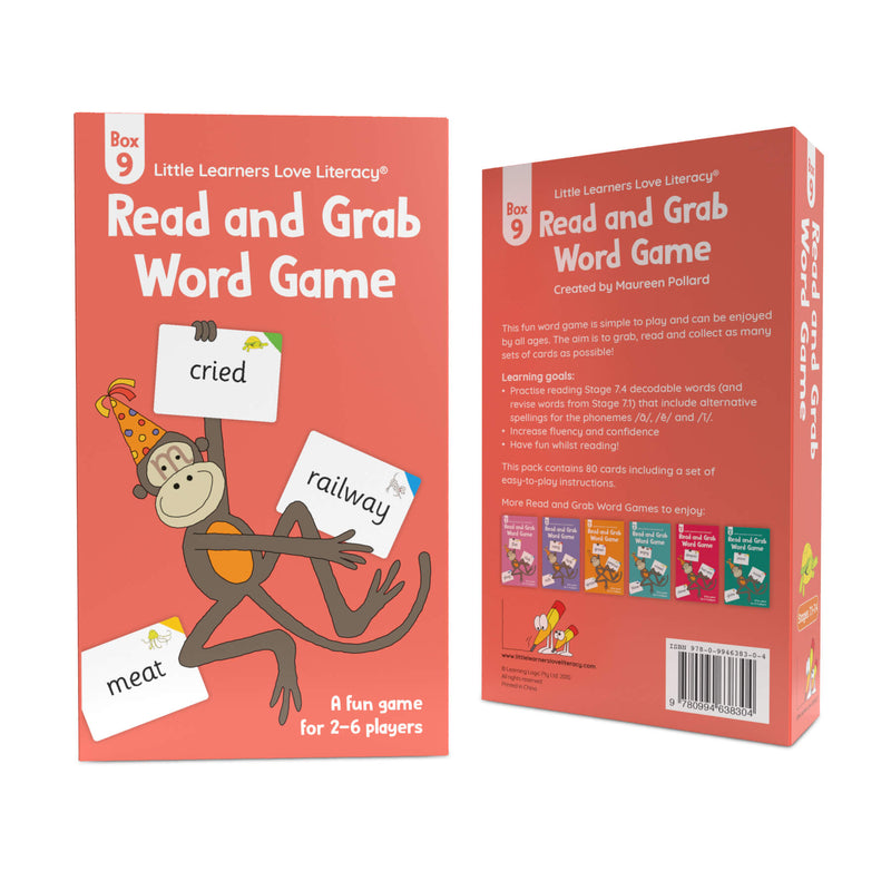 Read and Grab Word Game Box 9