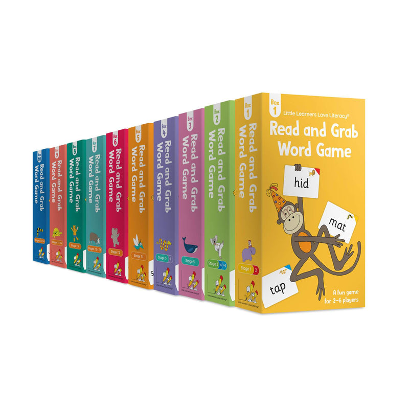 Read and Grab Word Game Super Pack - Boxes 1-10