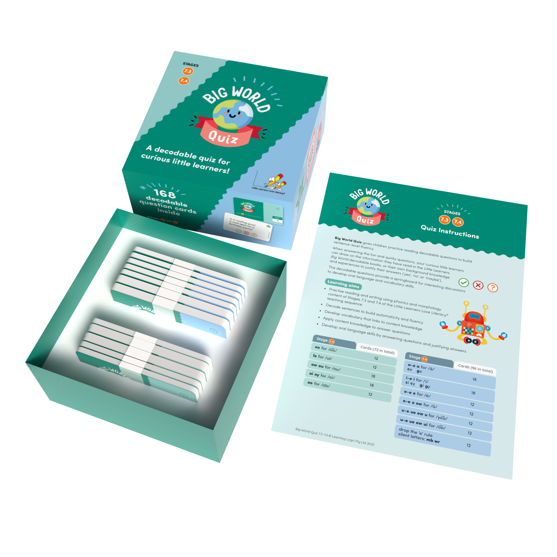 Little Learners Big World Quiz - Stages 7.3 and 7.4