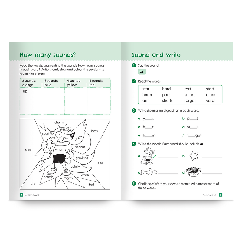 Fox Kid Workbook 9