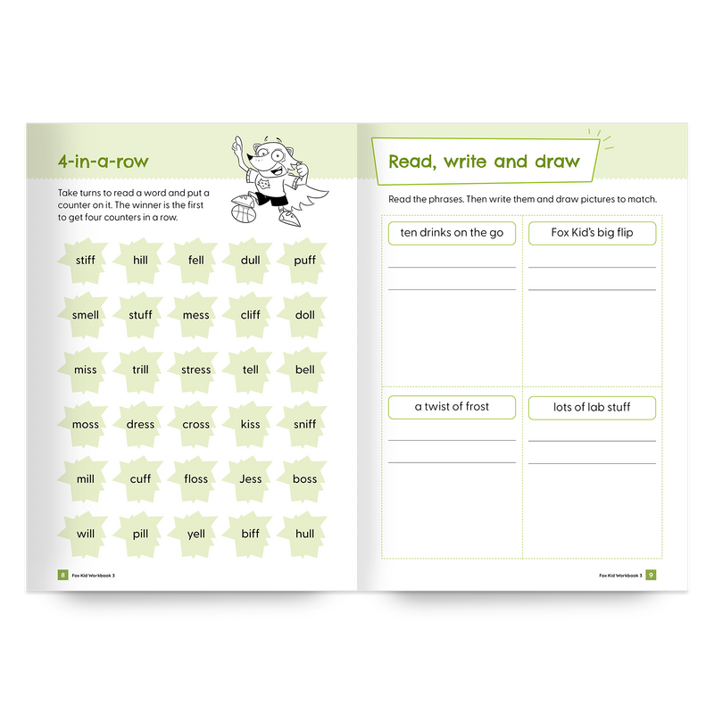 Fox Kid Little Workbook Pack Stages 1-6