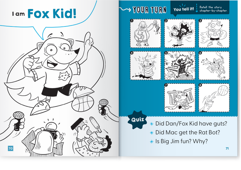 Fox Kid and the Rat Bot (Book 1)