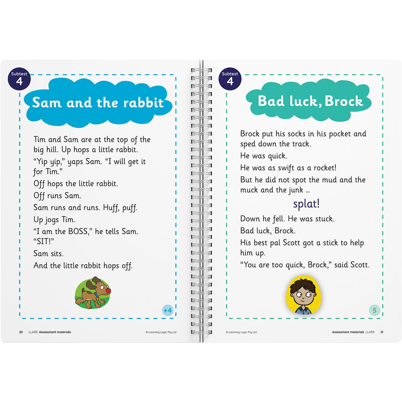 Little Learners Love Literacy Assessment Pack