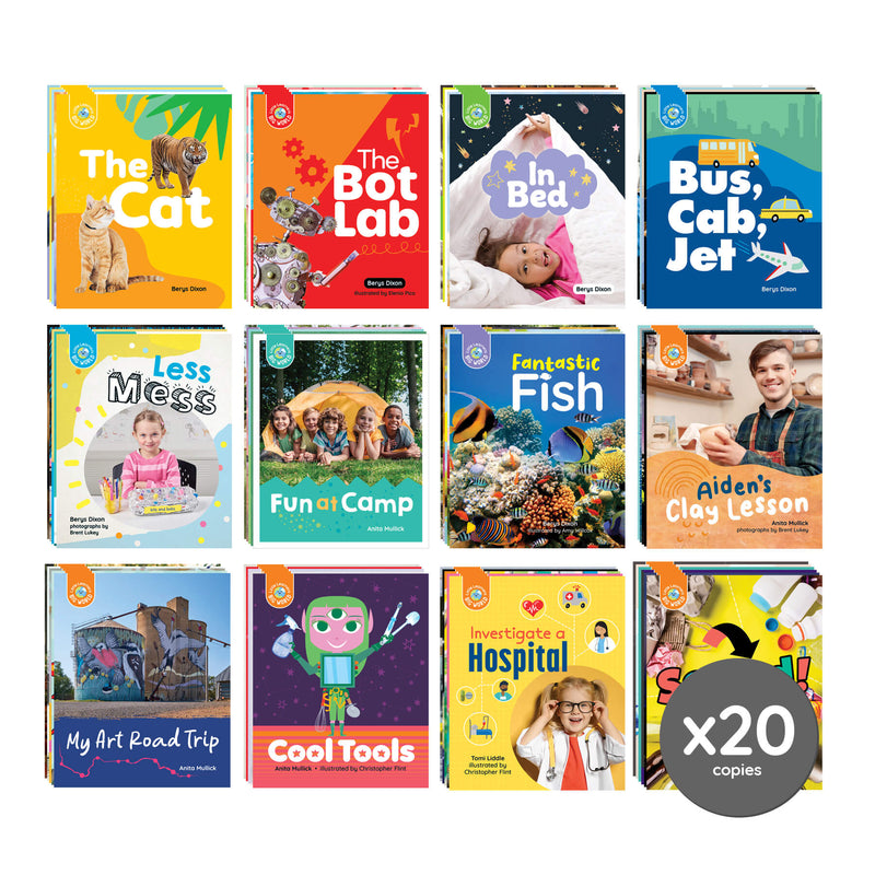 Little Learners, Big World Nonfiction Stages 1-7 Value Packs