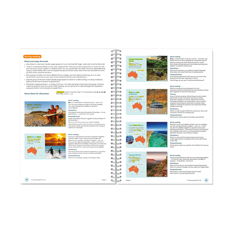 Big World Nonfiction Small Group Reading Teacher Notes Stages 7.1-7.4