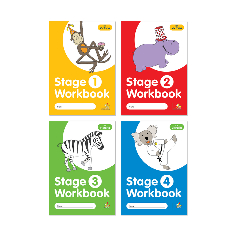 Stage 1-4 Workbooks Pack of 20