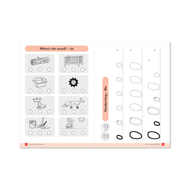 Stage 1-4 Workbooks Pack of 10