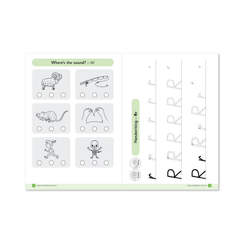 Stage 1-4 Workbooks Pack of 10