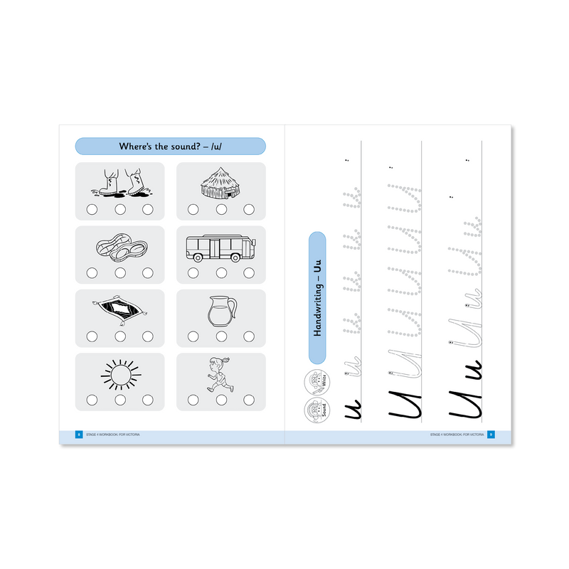 Stage 1-4 Workbooks Pack of 10