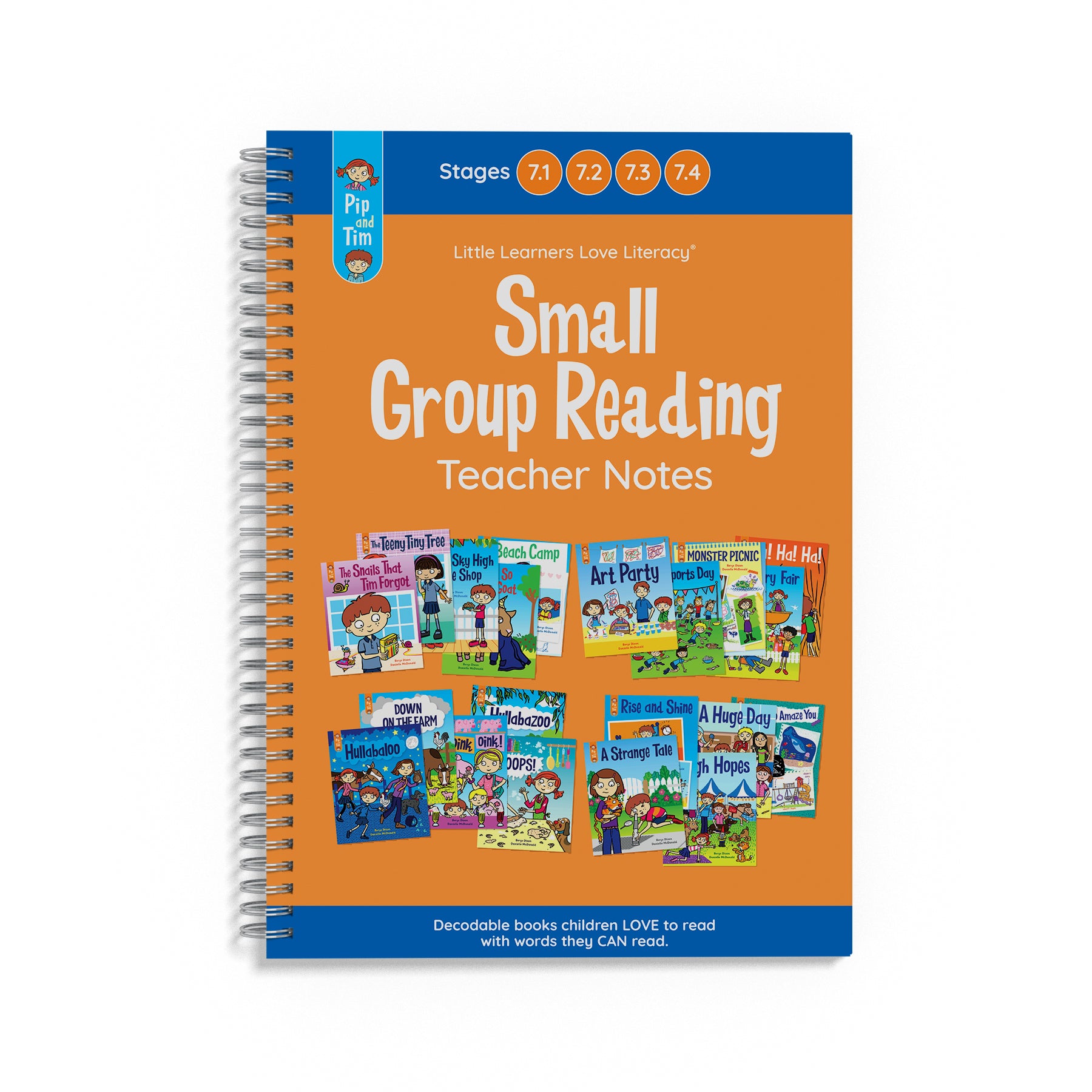 Pip & Tim Teacher Notes Stage 7.1-7.4 | Small Group Reading Guide