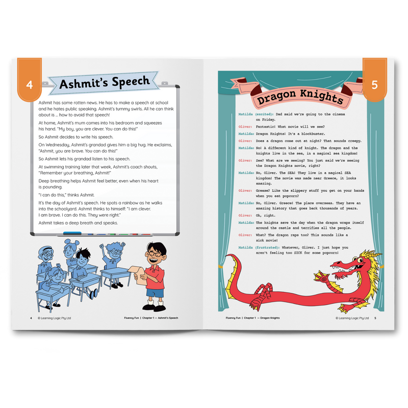 Fluency Fun: Slime Time and Other Fun Things to Read (Stage 7 Review - Year 2)