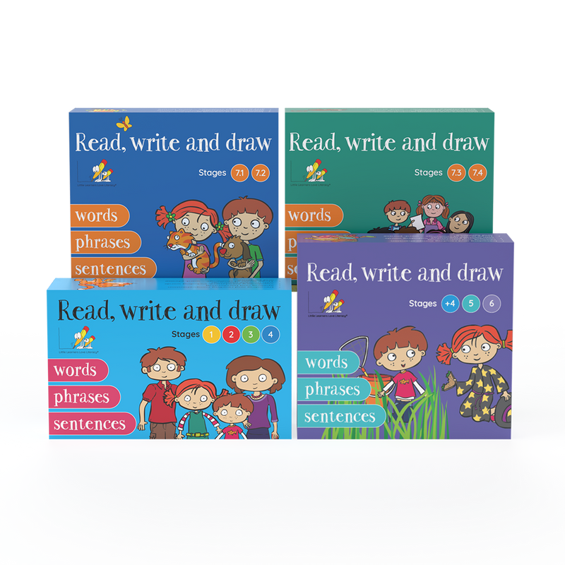 Read, Write and Draw Pack | Decoding and Reading Fluency Practice