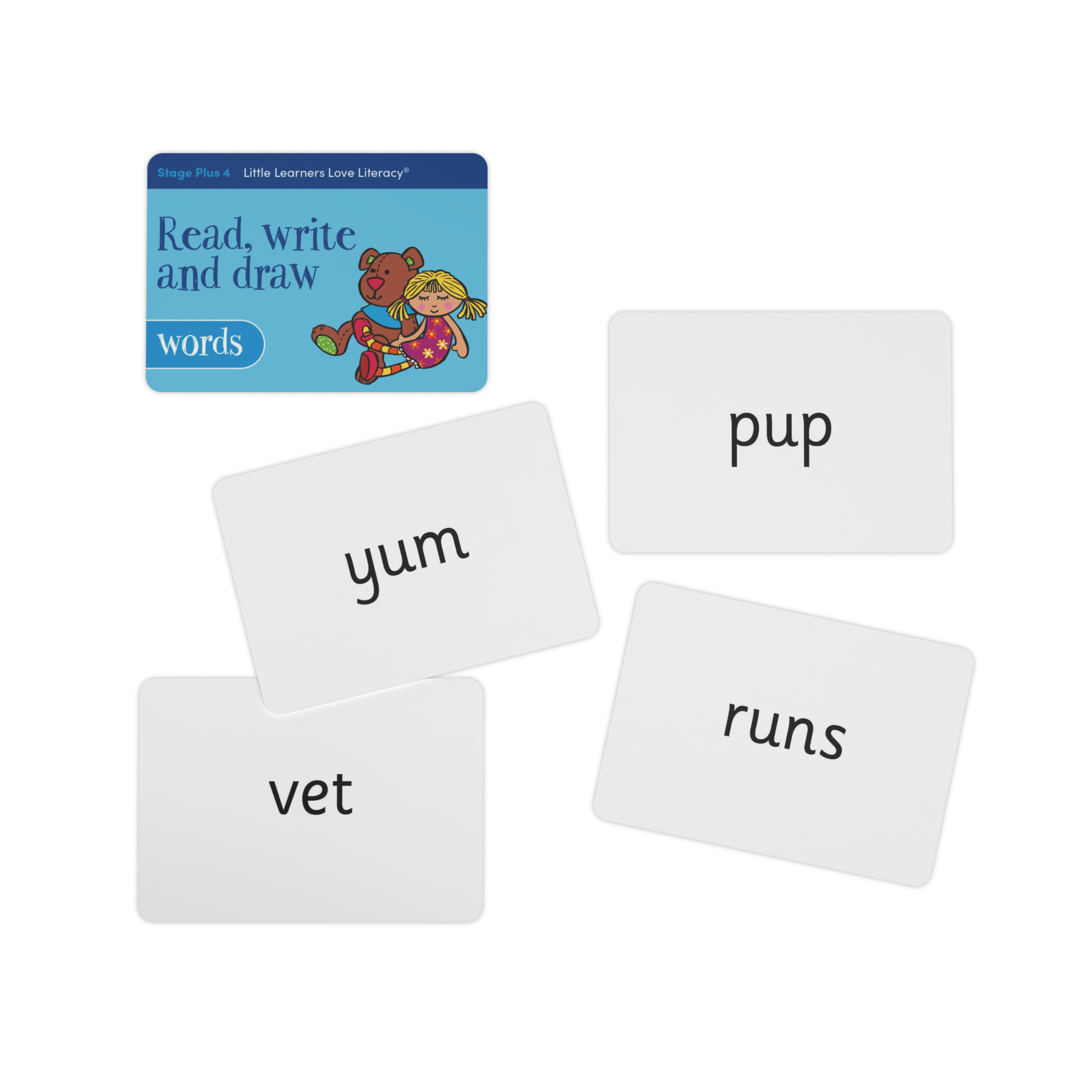 Read, Write and Draw | Reading & Writing Practice Cards | LLLL
