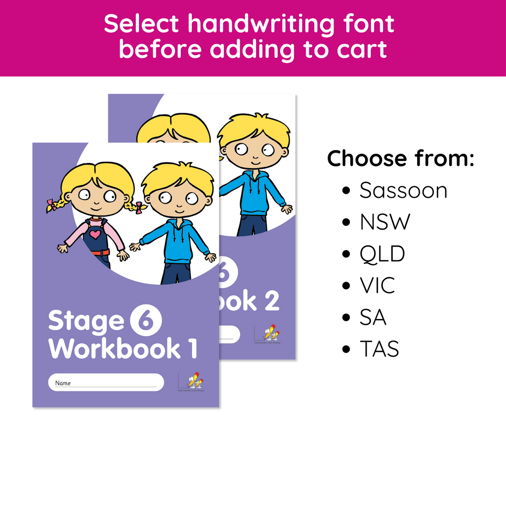 Stage 6 Workbooks 1 and 2