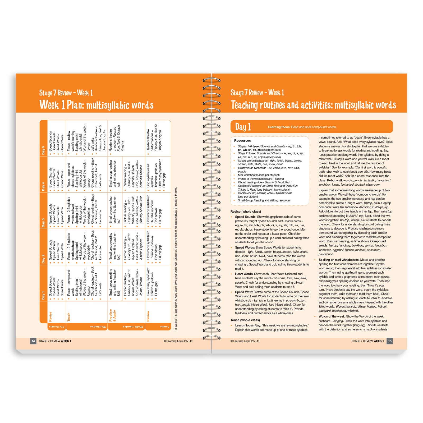 Teacher Activity Resource Stage 7 Review (Year 2)