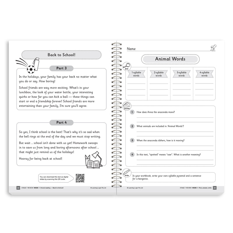 Stage 7 Review Super Pack (Year 2, Term 1)
