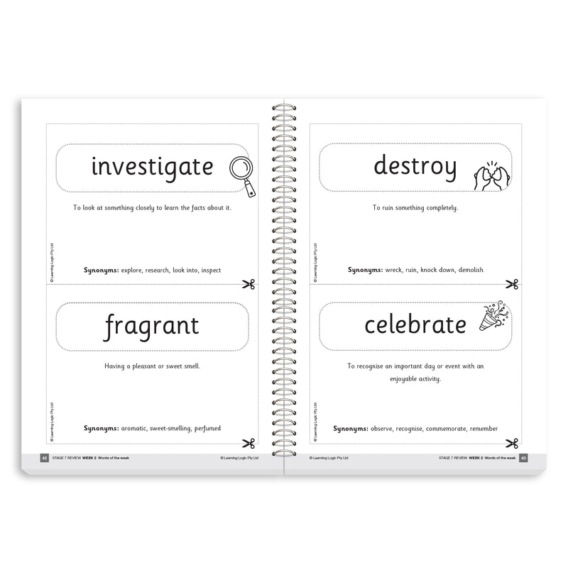 Stage 7 Review Super Pack (Year 2, Term 1)