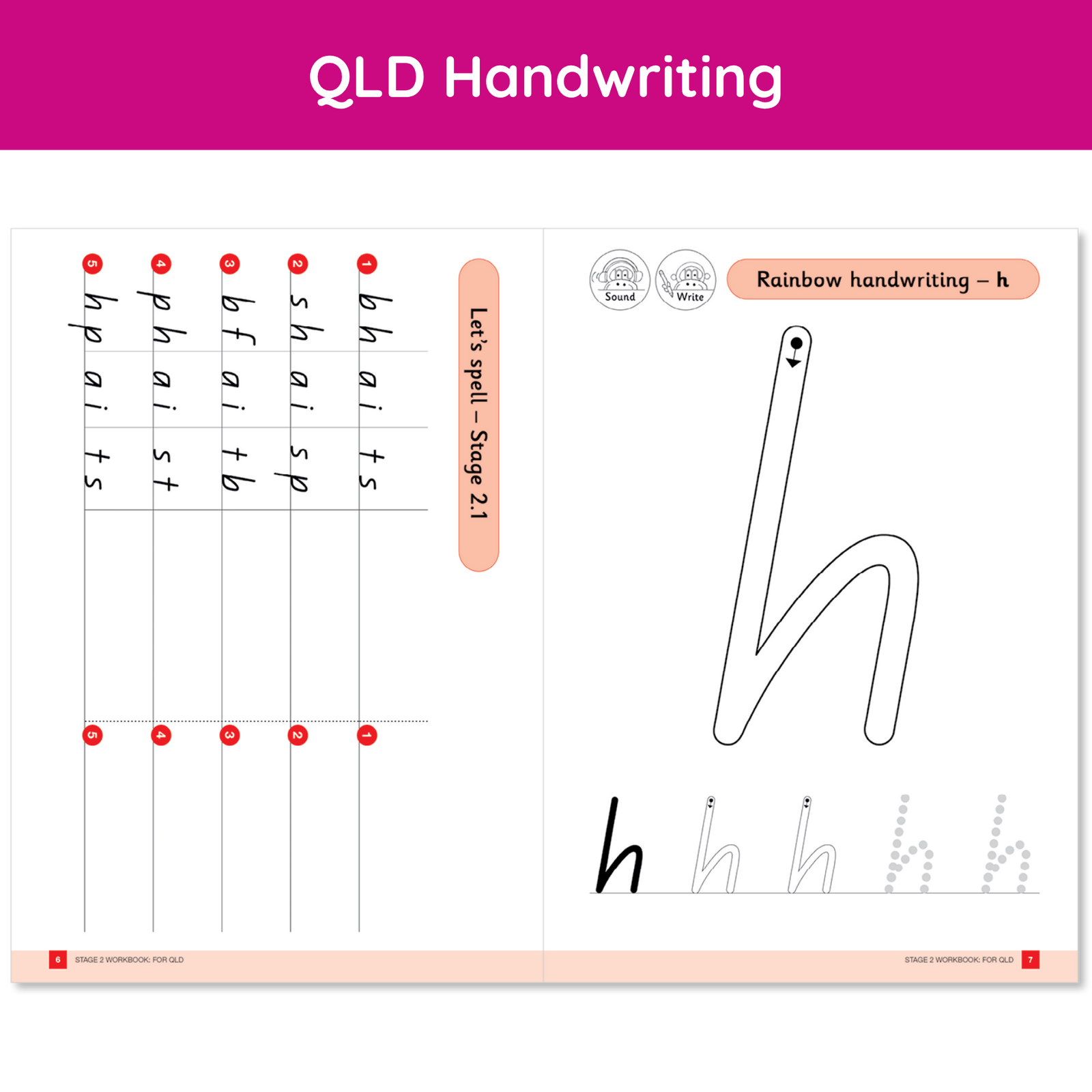 Stage 2 Literacy Workbook | Reading, Spelling & Writing Practice
