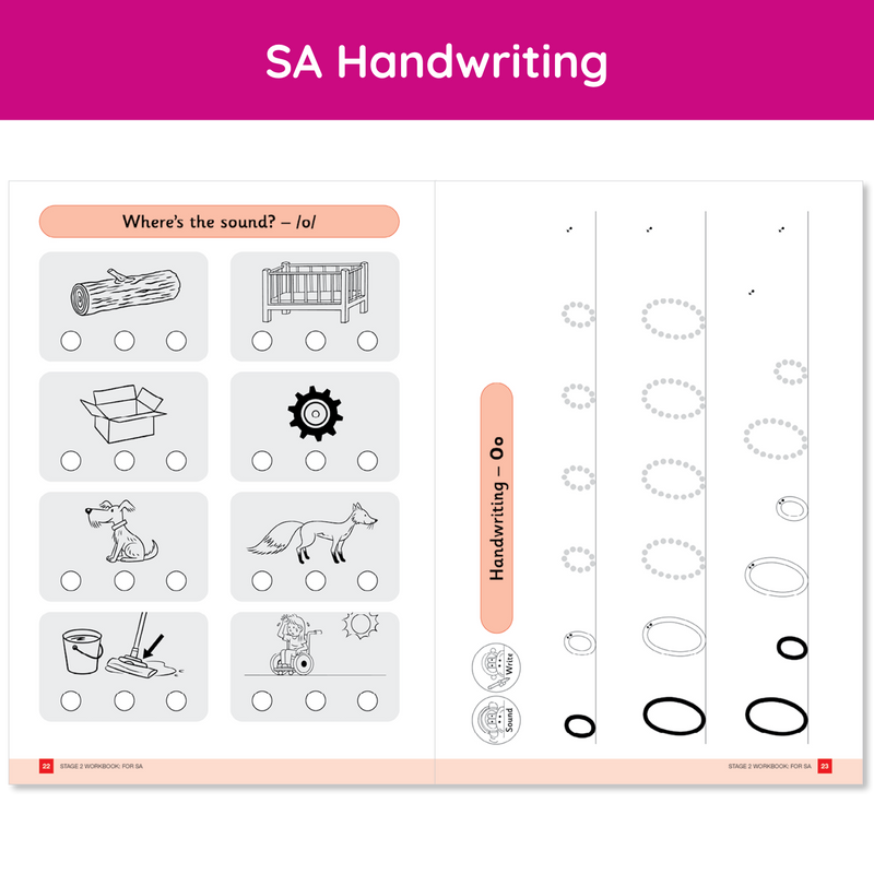 Stage 2 Literacy Workbook | Reading, Spelling & Writing Practice