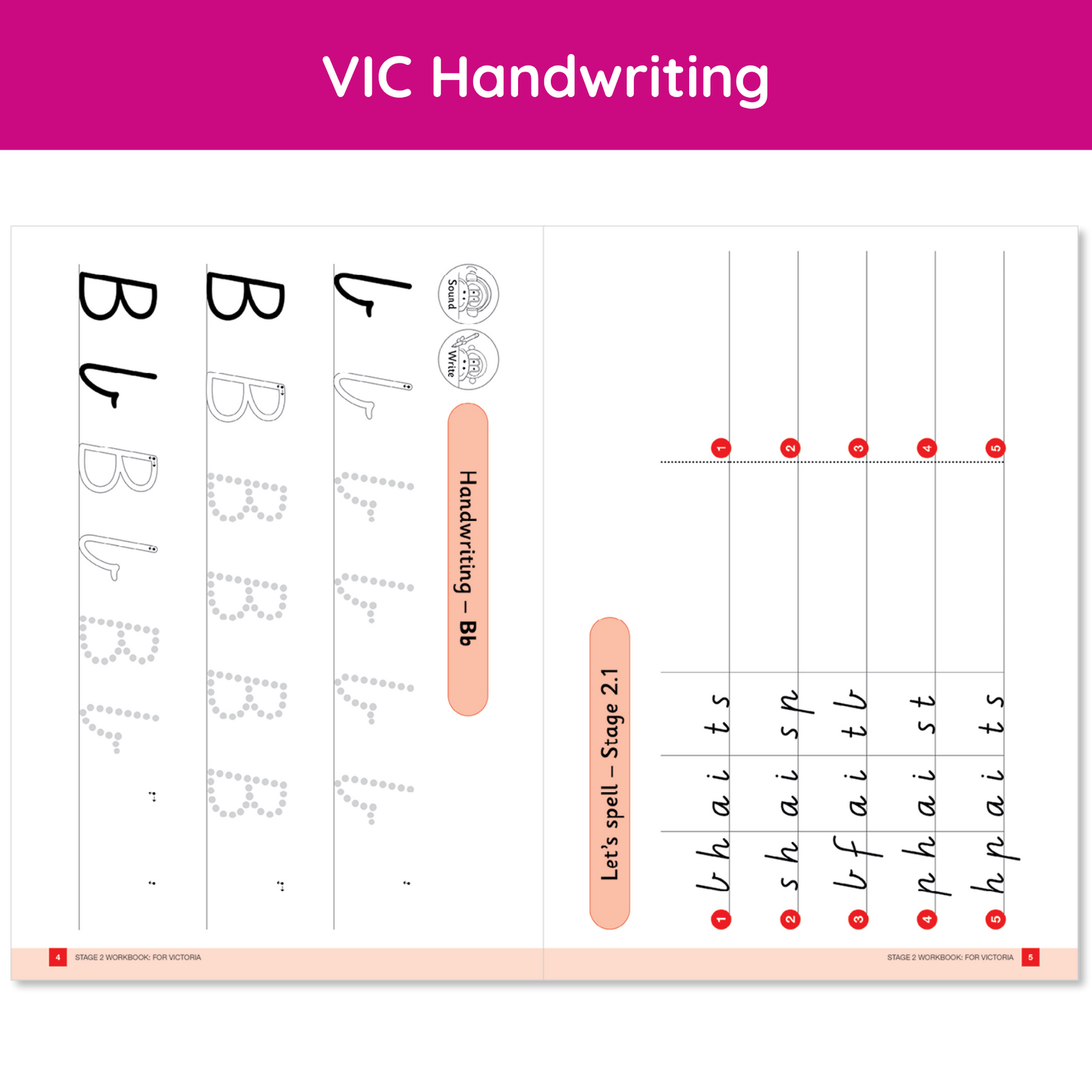 Stage 2 Literacy Workbook | Reading, Spelling & Writing Practice