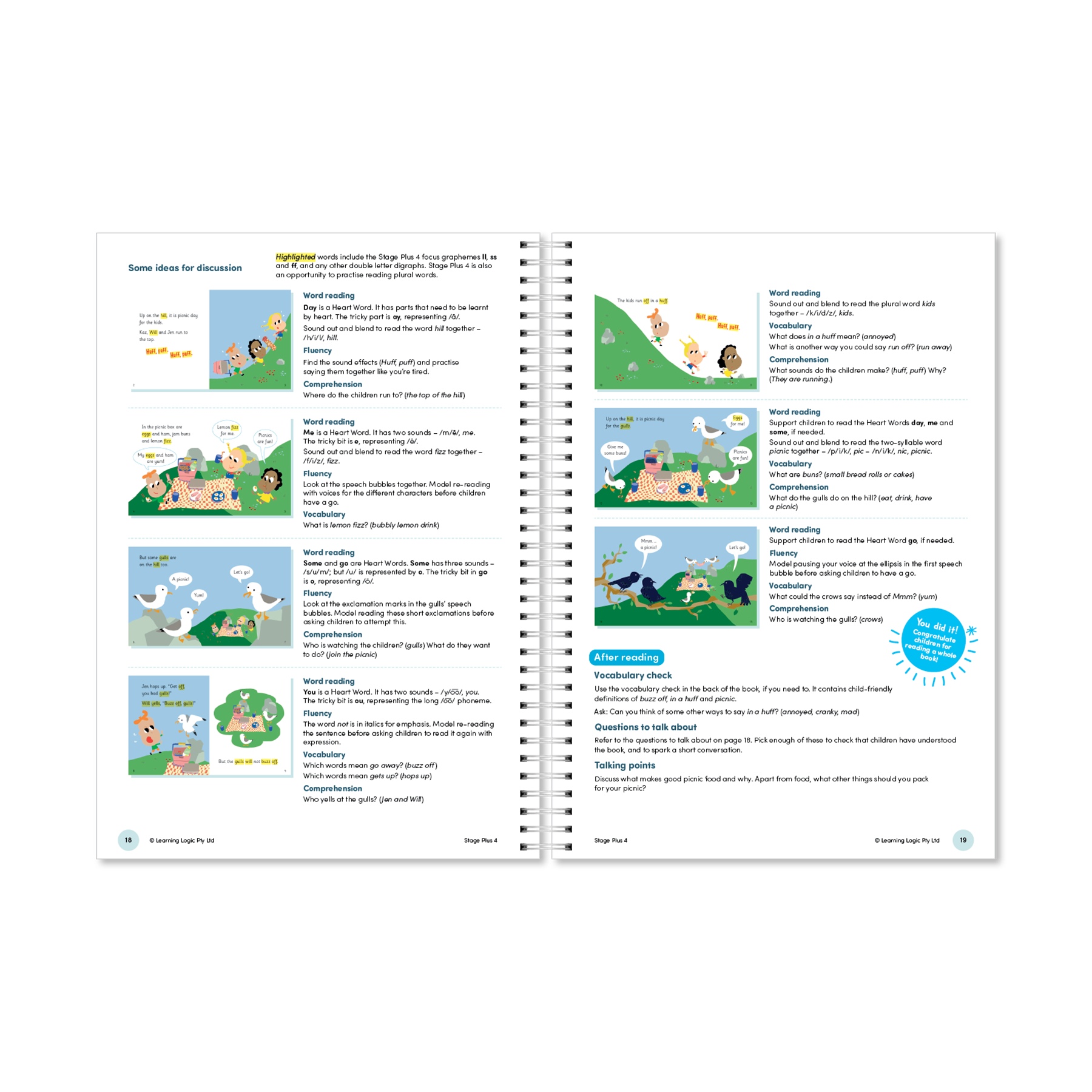 The Wiz Kids Small Group Reading Teacher Notes Stages Plus 4, 5, 6 Pack (PRINT &DIGITAL)