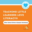 After School Online Workshop - 6 sessions