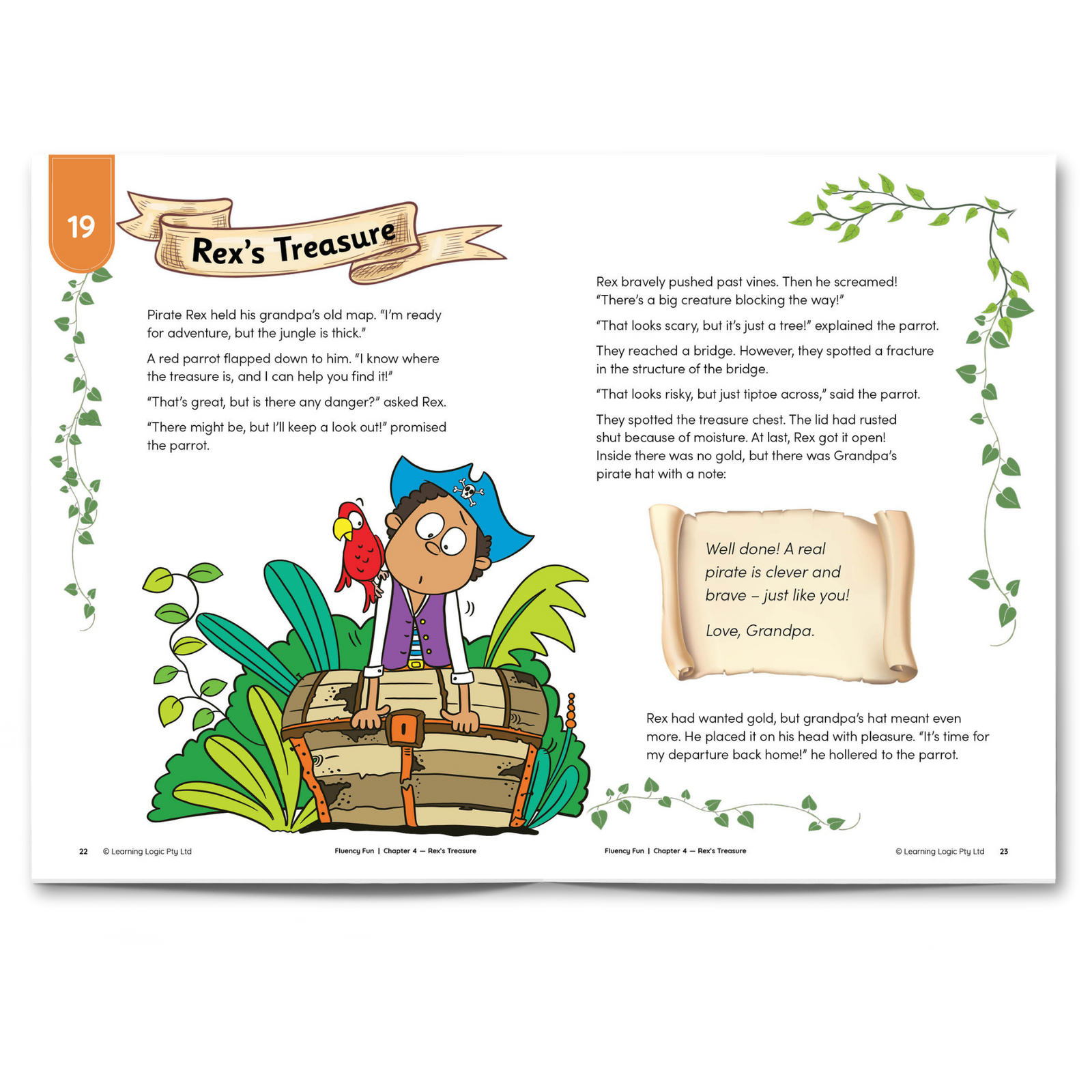 Fluency Fun: Rex's Treasure and Other Fun Things to Read (Stage 7 Unit