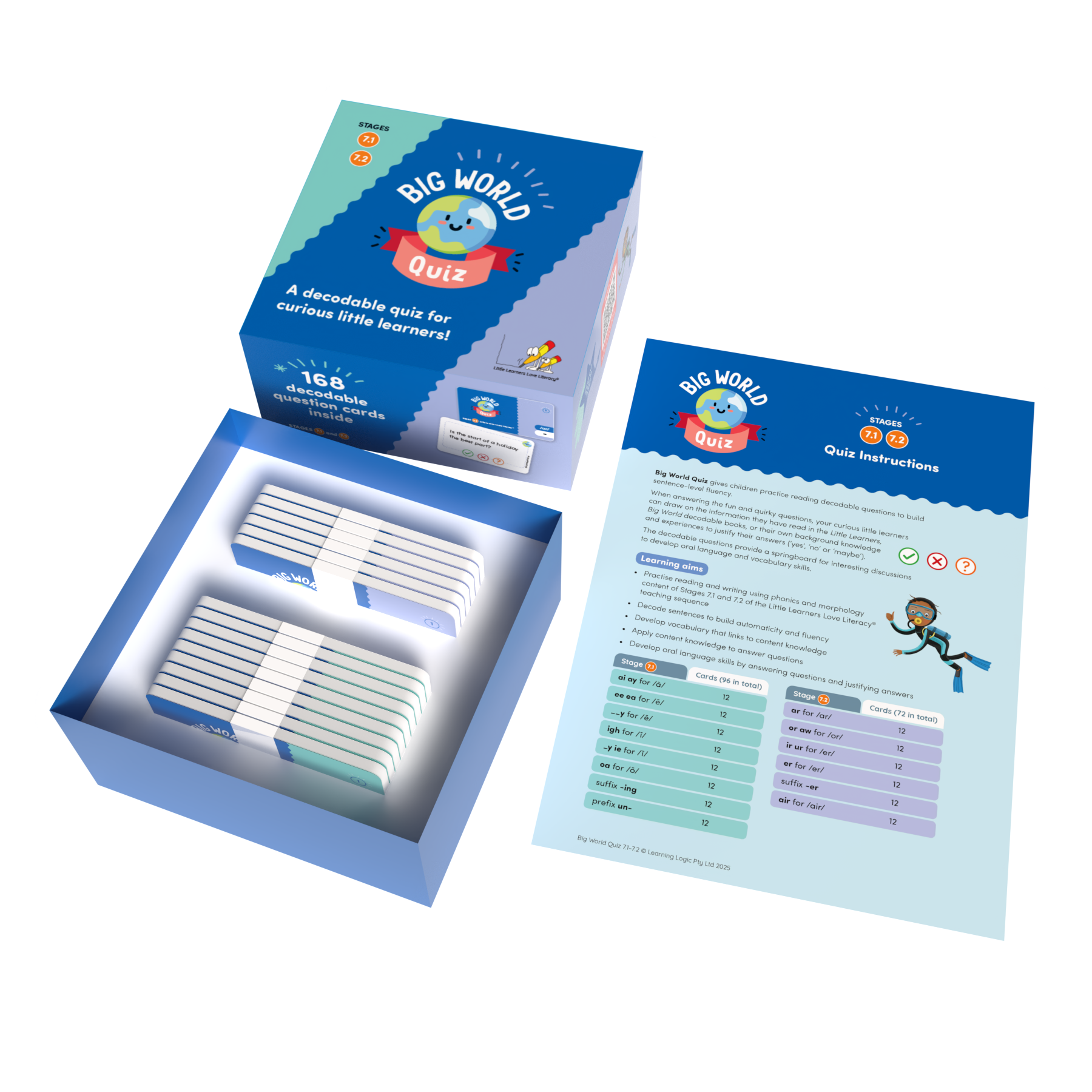 Little Learners Big World Quiz - Stages 7.1 - 7.2