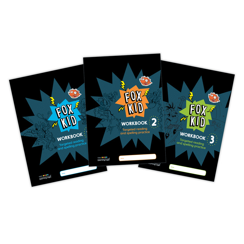 Fox Kid Little Workbook Pack Stages 1-6