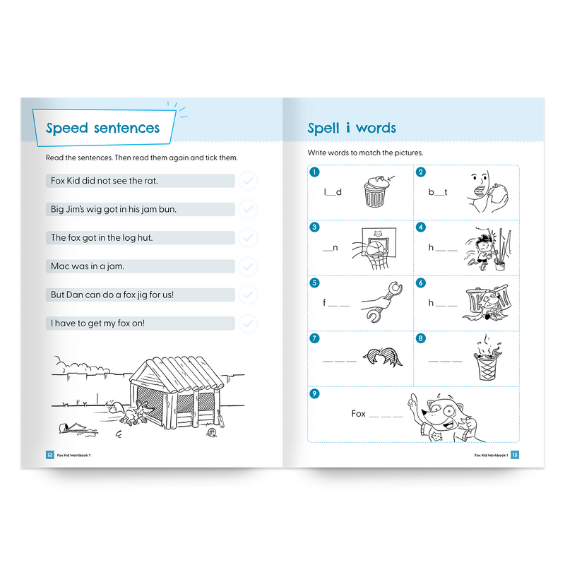 Fox Kid Workbook 1