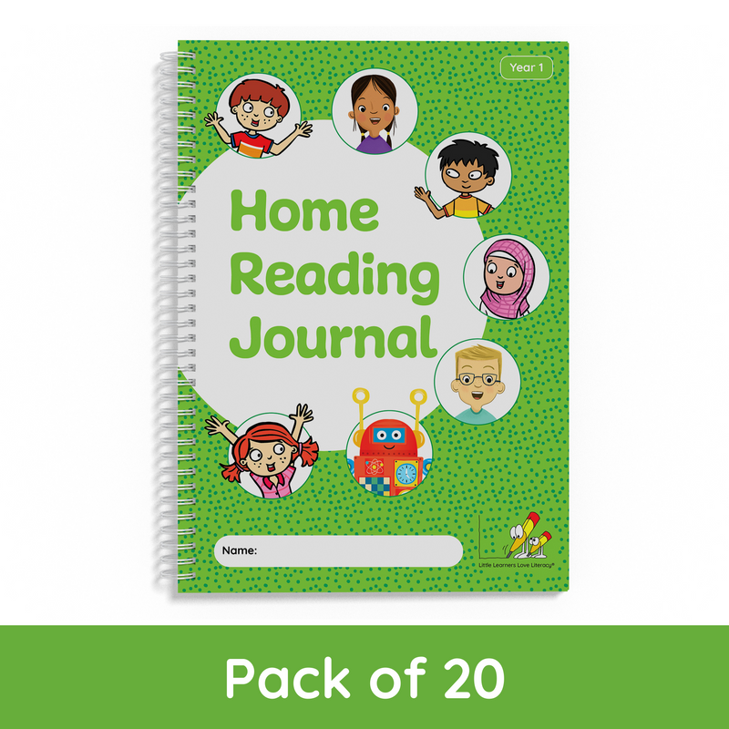 Home Reading Journal Year 1 Pack of 20