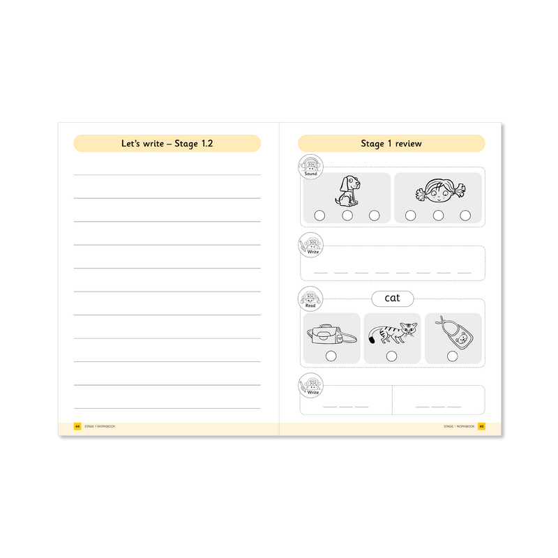 Stage 1-4 Workbooks Pack of 10