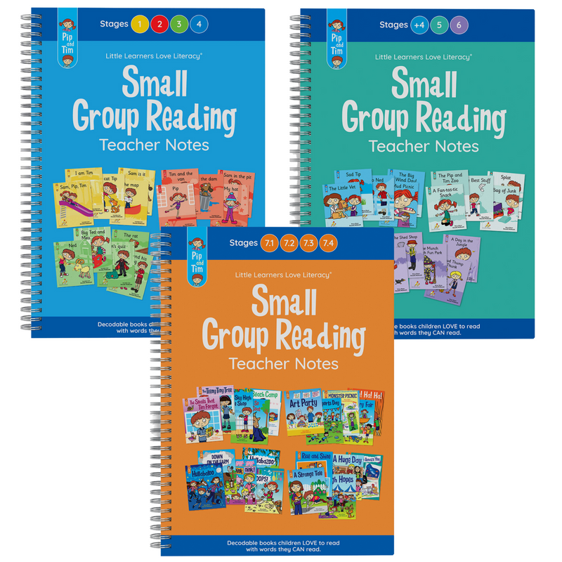 Pip and Tim Small Group Reading Teacher Notes Pack