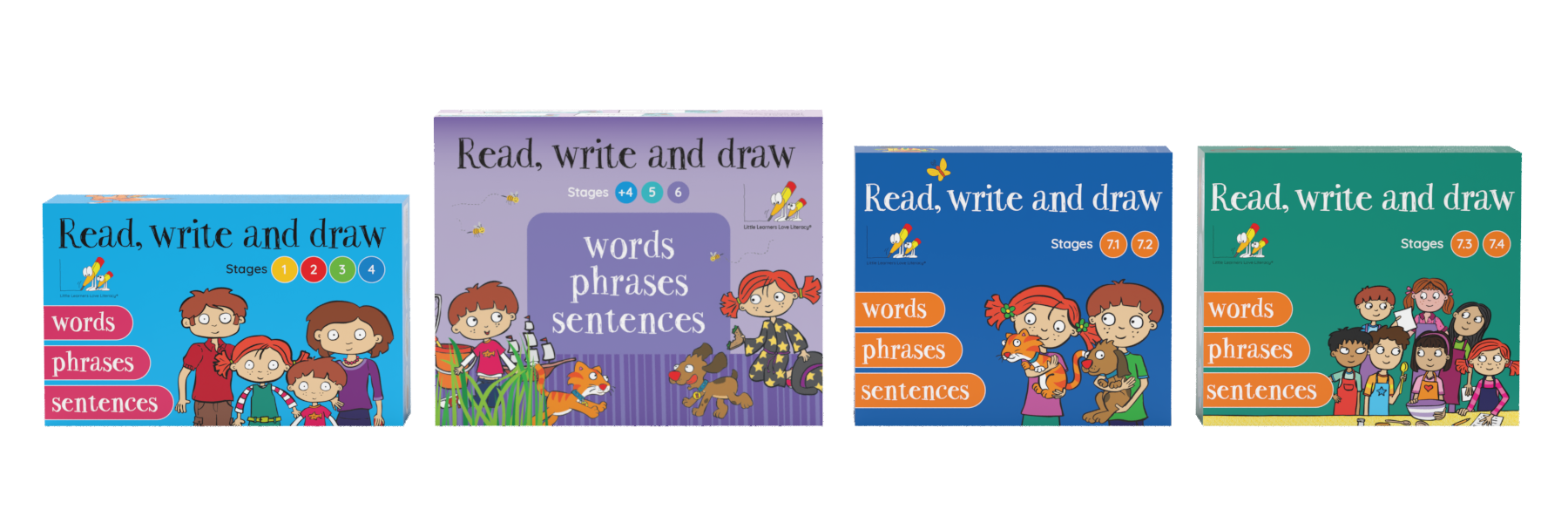 Read, Write and Draw Pack | Decoding and Reading Fluency Practice