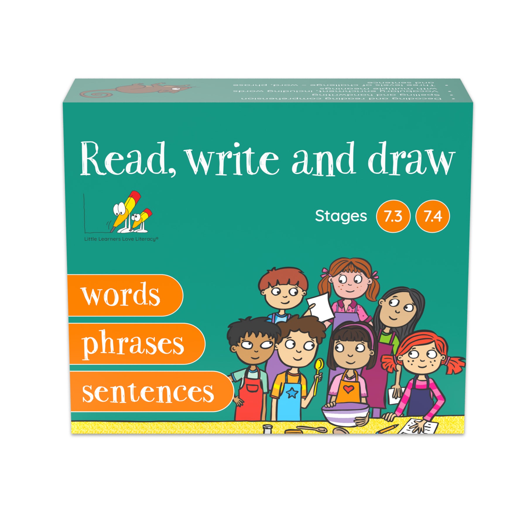 Read, Write and Draw | Reading & Writing Practice Cards | LLLL