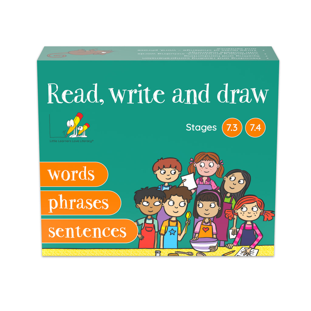 Read, Write and Draw Stages 7.3 and 7.4
