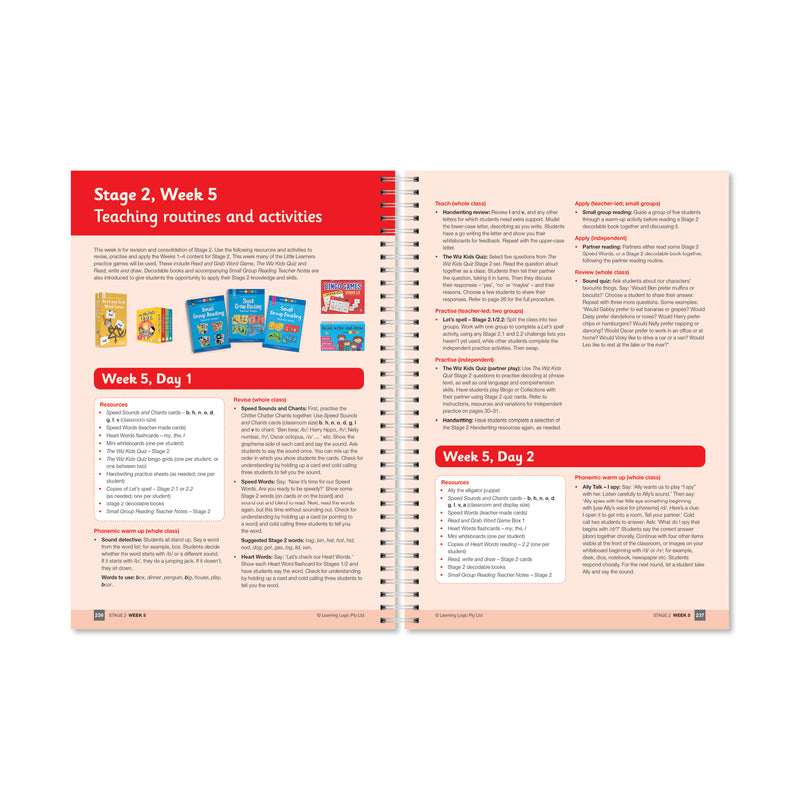 Teacher Activity Resource Stages 1-2