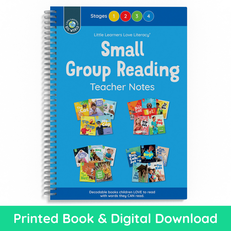 Big World Nonfiction Small Group Reading Teacher Notes Stages 1-4 (PRINT & DIGITAL)