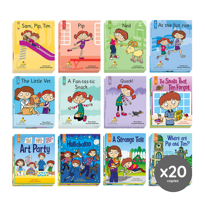 Pip and Tim Class Book Pack Stages 1-7