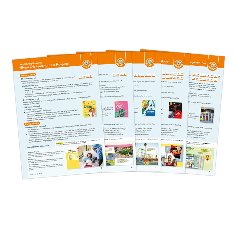 Stage 7 Nonfiction Small Group Reading Notes Pack