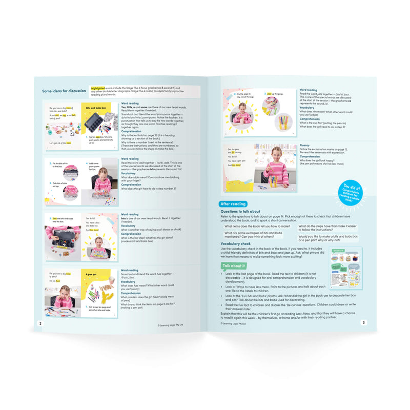 Stages 1-6 Nonfiction Small Group Reading Notes Pack
