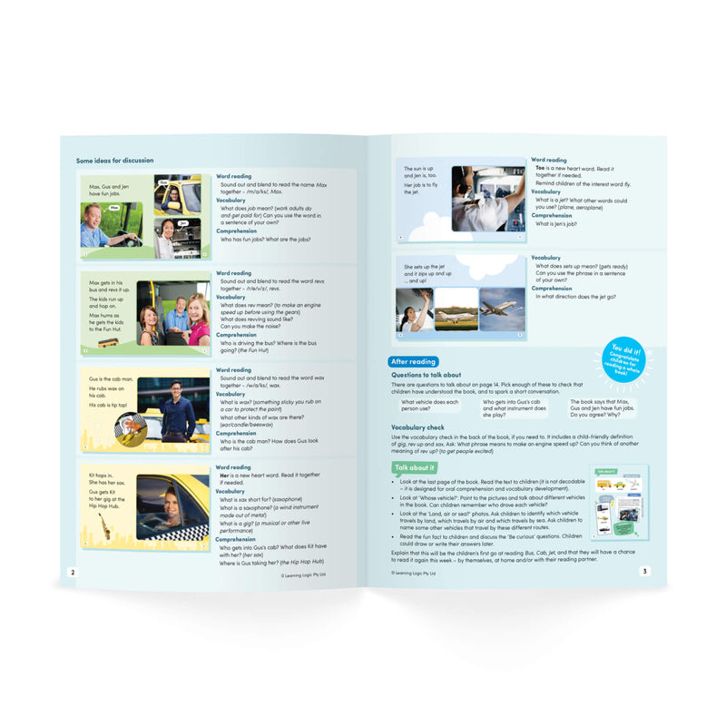 Stages 1-6 Nonfiction Small Group Reading Notes Pack