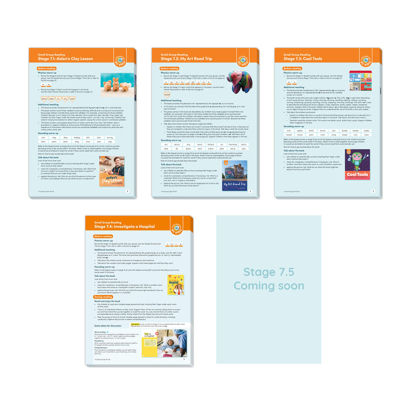 Stage 7 Nonfiction Small Group Reading Notes Pack