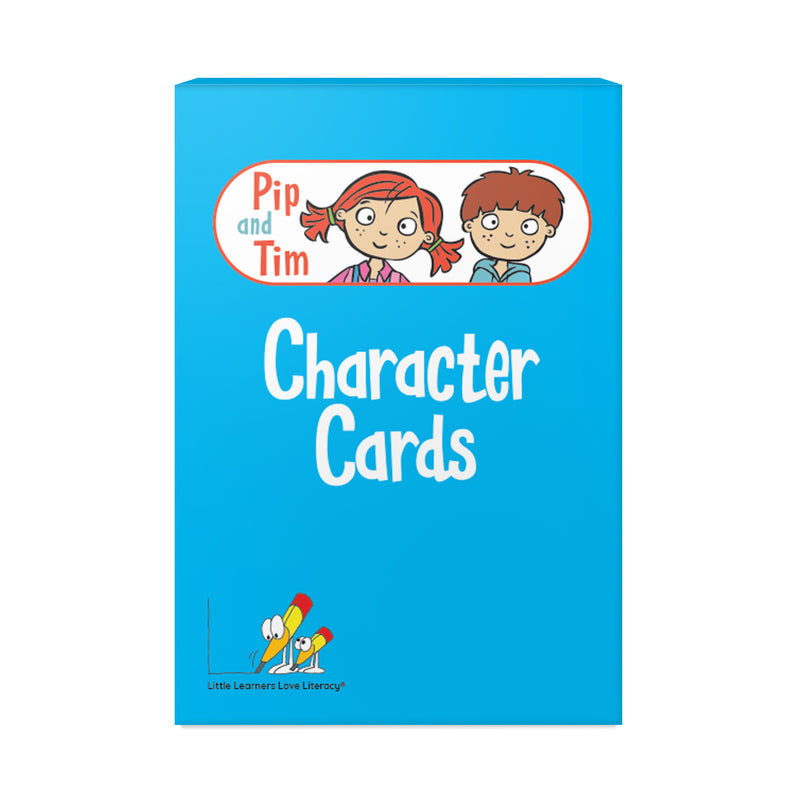 Pip and Tim Character Cards Stages 1-6