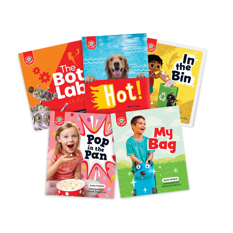 Little Learners, Big World Nonfiction Little Book Pack Stages 1-6